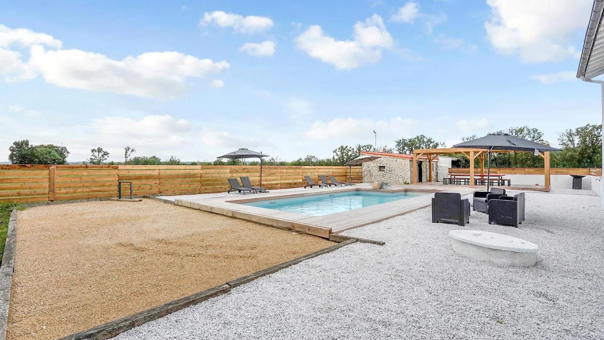 Villa Rose - Padel - Piscine - Cinema & Poker Room Saint-Jory