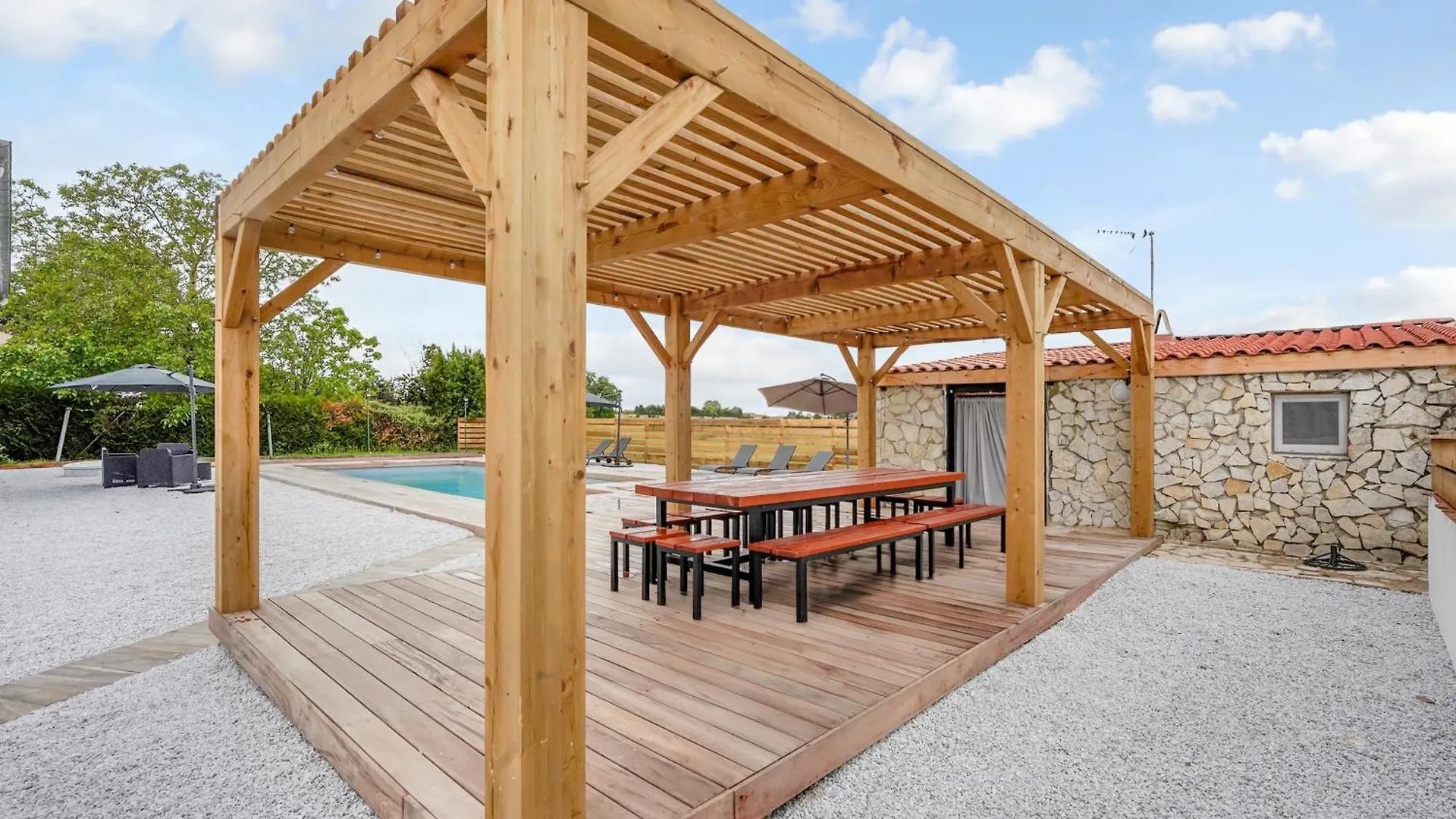 Villa Rose - Padel - Piscine - Cinema & Poker Room Saint-Jory 0*,